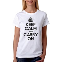 Vtipné tričko - Keep Calm and Carry on